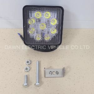 2Pcs DC 12~80V Led Lights Lamp Headlights Headlamp Indicator Light Golf Car Electric Vehicle Forklift Parts