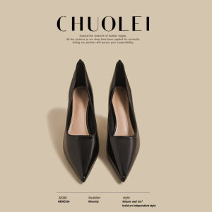 CHUOLEI | Black One Step Mary Jane Pumps