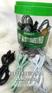 KABEL DATA ROBOT MICRO ANDROID RBM100 II COLOUR FULL - NEW MODEL 1PCS