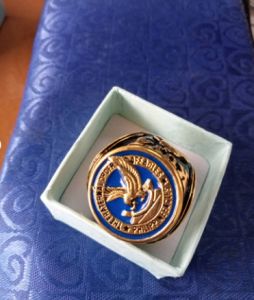【MODOMOMA】Free Case Kuya Bull Ring for Men Eagles Gold Silver Stainless Steel Titanium Anti Rust Pure Eagles Fraternal Ring Philippine Fashion Retro Size 8-13 Jewelry Rings Original Sale A59