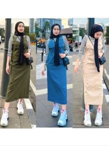 Overall Cargo Bahan Katun Premium / Overall Jumbo / Jumpsuit Wanita Terbaru / Baju Kodok Wanita Kekinian