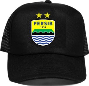 topi jaring trucker persib bandung topi bobotoh free stiker dtf