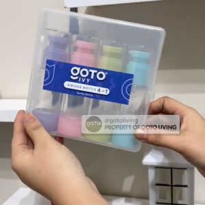 Goto Ivy Airless Botol Mini Refill Lotion Spray Bottle Travel Size Set