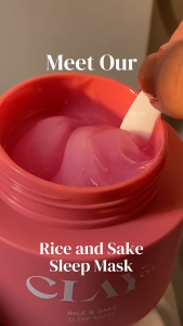 Clayco. Rice & Sake Sleep Mask 50 Ml