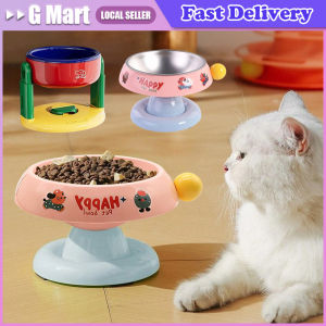 Adjustment Protect Cervical Spine Pet Bowls Liftable Suction Cup Pet Bowl 3 Level Height Non-Slip Elevated Dog Cat Food Bowls