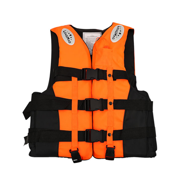 Life Jacket Adult Oxford Floating Vest Fishing Professional Portable ...