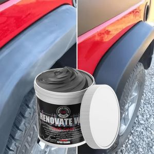 Xe Ốp Lưng Sửa Chữa Dán Đen Tăng Cường Tác Dụng Da Nhân Tạo Phục Hồi Nhựa & Cao Su Chăm Sóc Đánh Bóng Tân Trang Lớp Phủ KJM