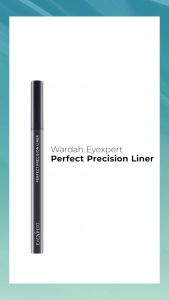 Wardah EyeXpert Perfect Precision Liner - Eyeliner Waterproof Warna Hitam dengan Aplikator Presisi Mudah Digunakan dan Lembut - Tahan Lama [Eye Liner]