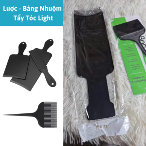 Bảng - Lược Nhuộm Balayage Tẩy Tóc Light Hight Light Baby Light Balayage Chuyên Nghiệp .