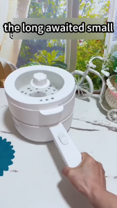 IREMMO Electric Cooker – Multi-Purpose Non-Stick Pot for Steamboat Soup Fry & Steam | Portable for Students & Dorm