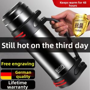 KUWUBIANJING | Thermal/Cold Insulated Large Capacity Cup 5L