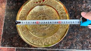 Mâm bồng Vĩnh Tiến đk 25cm đựng hoa quả hàng sắc nét cao cấp