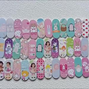 50/100 Pcs Set Mixed Pack Cartoon Nail Files Double Sided Mini Reusable Sanding Travel Size Manicure Tools Beauty Nail Art Gift