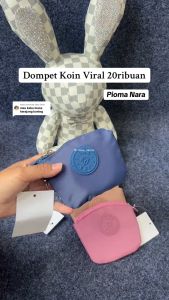 DEOBAGS PIOMA NARA / DOMPET KOIN NYLON 1 RESLETING WATERPROOF / DOMPET KARTU / DOMPET WANITA SIMPLE