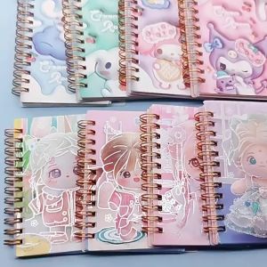 สมุดโน๊ต A5 ซานริโอ้ สมุดจด มีเส้น สมุดสันห่วง กระดาษลายการ์ตูน Notebook