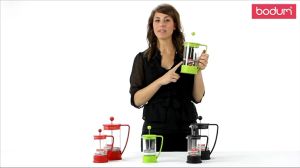 เครื่องชงกาแฟ BODUM BEANFrench Press Coffee Maker 1 L สีแดง