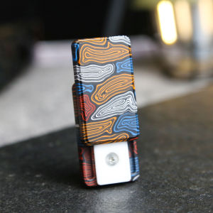 EDC เรซิ่น Fiberstress Fidget Slider ใช้หนาแน่น Slider โครงสร้างทางกลบรรเทา Fidget ออทิสติกผู้ใหญ่ของขวัญ Fidget ของเล่น