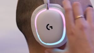 Tai nghe gaming không dây Logitech G735 Aurora - Bluetooth & Lightspeed RGB tương thích PC Mac sạc USB-C