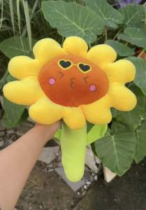 (Có Sẵn) 80cm GẤU BÔNG HOA HUỚNG DUƠNG-HOA HỒNG Siêu Dễ Thương-Lông Mềm MịnLoại 1-Quà tặng ý nghĩa dịp Lễ