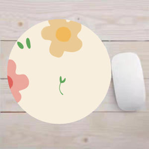 Miếng lót chuột bàn di chuột hình tròn 20 x 20cm
