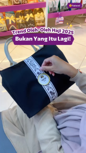 Hampers Khadijah Souvenir Oleh Oleh Haji Umroh Kacang Arab Fustuk Kismis Kurma Air Zam-zam Sajadah Nabawi Jakarta