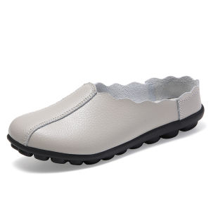 FOKU Sepatu Flat Wanita Nyaman Slip On Flatshoes Terbaru