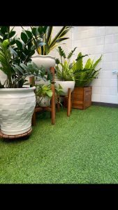 Thảm cỏ trải sàn nhà nhân tạo KT 60x100cm đế xanh