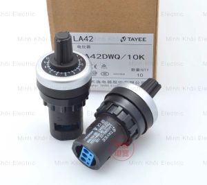 Chiết áp phi 22mm LA42DWQchiết áp tủ điệnbiến trởbiến trở xoay chiết áptriết ápchiết áp đơnchiết áp xoay cho biến tần tủ điệnssrtriết áp tủ điệnbiến chở xoay chiết ápbiến trở tủ điện