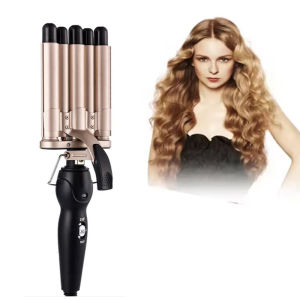 ผมCrimper Curling IronเซรามิคCrimper Wavers Curler Wandความร้อนอย่างรวดเร็วห้า 5 บาร์เรลผมWaverเครื่องมือสําหรับทุกประเภทผม