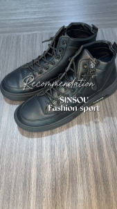 DILOOK S020 Sepatu Pria Kulit Sneakers Casual Kekinian Cowok Kerja Tali Kekinian Sepatu Laki Remaja