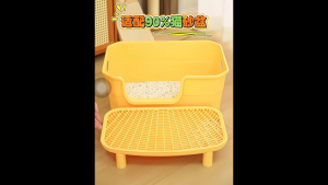 LDECO Cat Litter Mat Large Litter Trapping Mat for Litter Box Waterproof Non-slip Urine Proof Cat Litter Catcher Mat