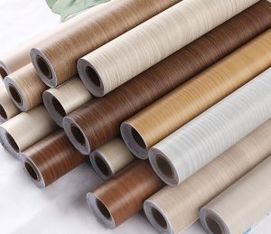 Giấy dán tường thiết kế gỗ sang trọng 60x200cm cho tủ tủ bàn tủ quần áo tường đơn giản trang trí nhà miếng dán tự dính không thấm nước nội thất tự làm Sticker wrapper cho hộp