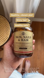 Solgar Advanced MSM for Stronger Hair Radiant Skin & Healthy Nails - 120 Vegan Tablets