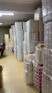 Giấy Vệ Sinh Hải Hoa Hàn Quốc Đen Không Lõi Tiết Kiệm 10 Cuộn 3 Lớp