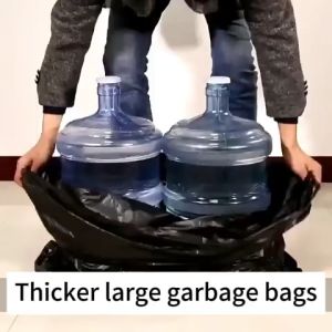 ถุงขยะแบบม้วน ถุงขยะ ถุงขยะ ถุงขยะสีดำ เกรดA ถูกและดี จำนวน100แผ่น ได้เยอะ รับน้ำหนักได้ดี ไม่รั่วซึมง่าย ได้มาตราฐาน ไร้กลิ่น  5 ขนาดให้เลือก