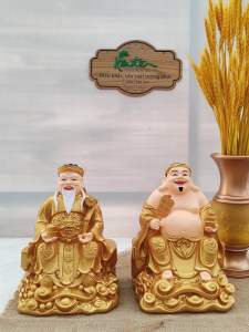 Tài địa như Ý 25cm composite và đá | Tượng Phật Hoa Tiên