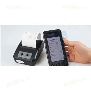 Zywell ZM03 Mobile Pos 58mm Bluetooth Thermal Receipt Printer for Android Tablet Phone Pay Bill Small Printer Mini Portable Printer