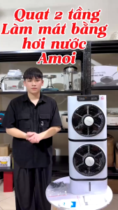 Quạt 2 Tầng Hơi Nước TINAWES- Dung Tích 8L- Giải Nhiệt Mùa Hè- Cao Cấp-Chính Hãng- Bảo Hành 12 Tháng-CONVEENIENCE Shop