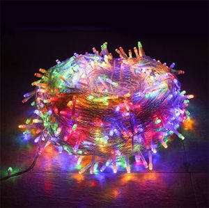 [ BUY 1 TAKE 1 ]10M 100 LED Outdoor Christmas Christmas Wedding Party Decorations Holiday 220V Garland Lighting 10m String Lights
