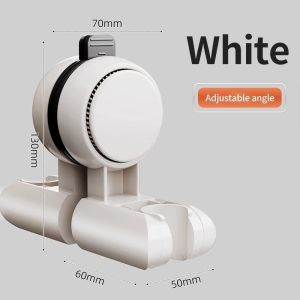Wall Mounted Suction Cup Hook Handheld Shower Head Holder Large Shower Head Supports Relocatable