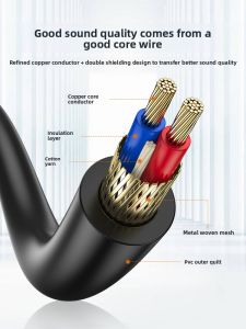 Choseal | Extension Balanced Microphone Mixer Audio Cable 3-core