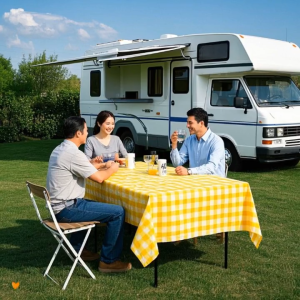 【SG Seller】Disposable Plaid Picnic Mat Waterproof Moisture-Proof Outdoor Picnic Mat Outing Grass Mat Beach Mat Camping
