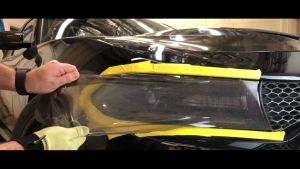 [Fast Delivery] 30*120cm Car Light Lights Smoke Vinyl Film