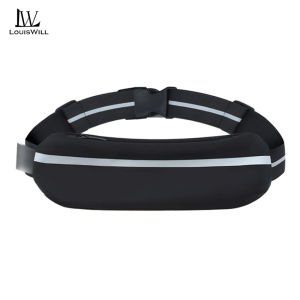 LouisWill กระเป๋าคาดเอวแฟชั่นสำหรับผู้ชายกระเป๋าออกกำลังกายแฟชั่นสำหรับทุกเพศน้ำหนักเบาพิเศษสะพายข้างกระเป๋ากีฬาสะพายไหล่กันน้ำความจุสูงกระเป๋าถนน ° ลายทางสะท้อนแสงลำลองกระเป๋าใส่โทรศัพท์กระเป๋าเดินทางกระเป๋าสำหรับผู้ชายผู้หญิง