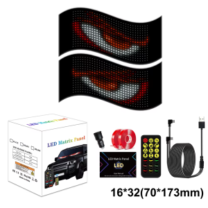 NEWSTYLE | Scrolling Bright Advertising LED Sign with Bluetooth App DIY Custom Text Graffiti Animation for Store Car Bar Hotel Advertising