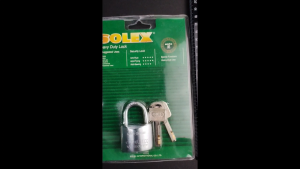 Solex MACH 2 heavy duty pad lock pad locks in various sizes brass and chrome for industrial and commercial use