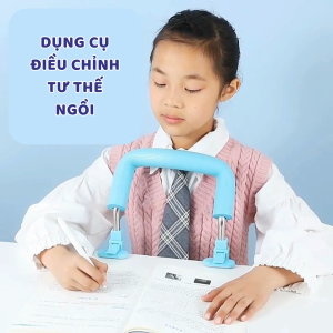 Giá Đỡ Ngực Chống Gù Chống Cận Cao Cấp Cho Bé Thiết Bị Điều Chỉnh Tư Thế Ngồi An Toàn Nhỏ Gọn Nẹp Sâu 0-4cm - Dụng cụ đệm chống gù ngồi thẳng lưng giá đỡ ngực có thể điều chỉnh cho bé