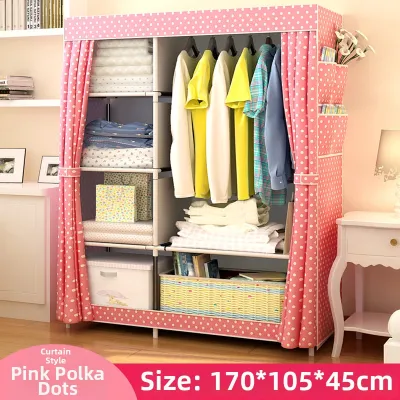Sturdy Simple Fabric Wardrobe