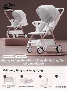 ZSVIP | Xe Đẩy Trẻ Em Nhẹ Gập Được Dễ Mang Đi Có Thể Lật Ngược High View