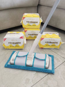 Static Dust Removal Mop Paper Thousand Clouds Floor Wet Wipes Disposable Mopping Paper Towels Dust Extraction Replacement Cloth Mop